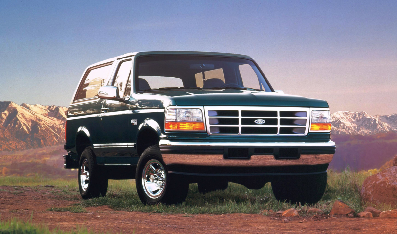 They weren’t ALL white. (Image: Ford)